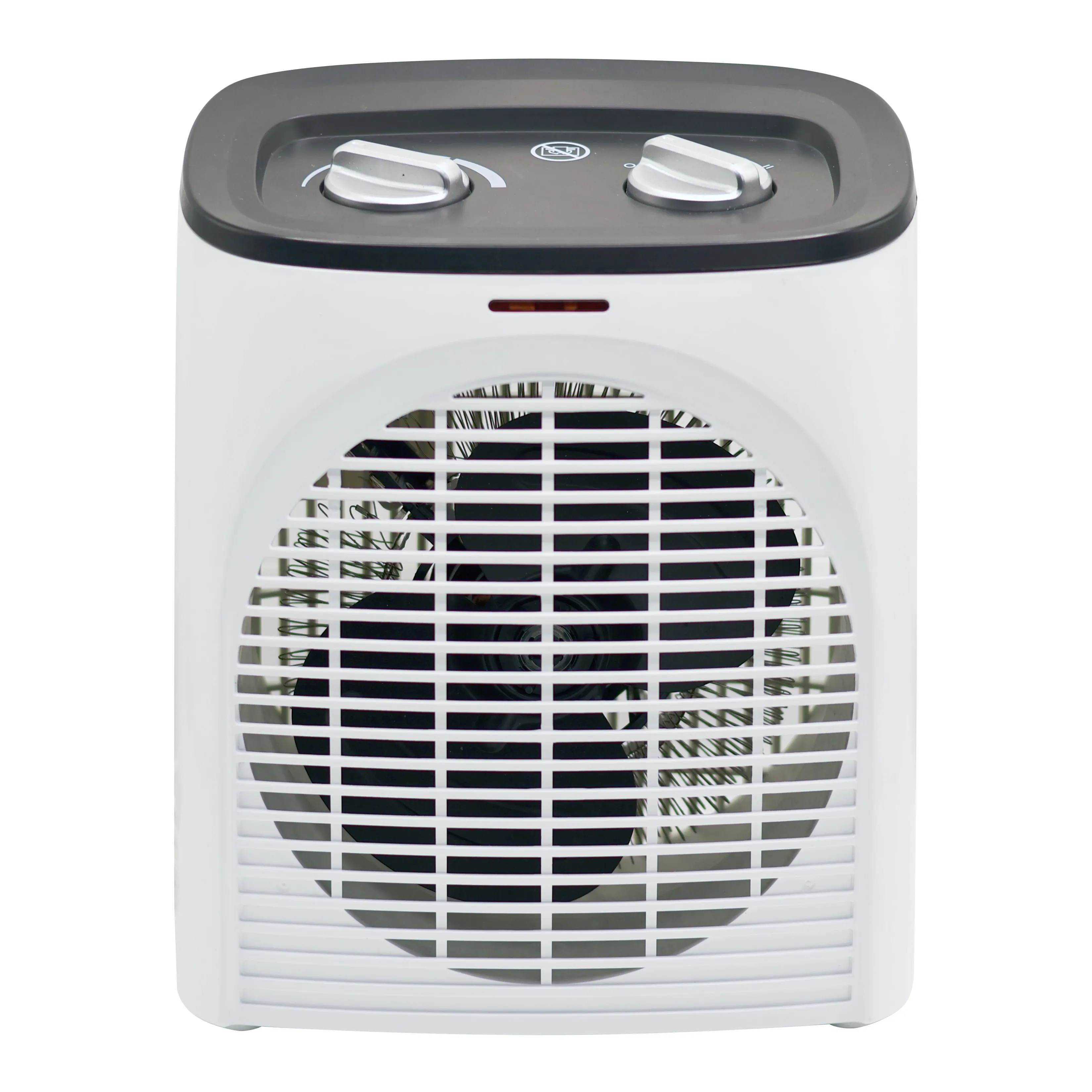 Electric Wire Heating 2000W 220V Fan Heater Tip-Over Protection Portable and Space-saving Fan Heater Standing
