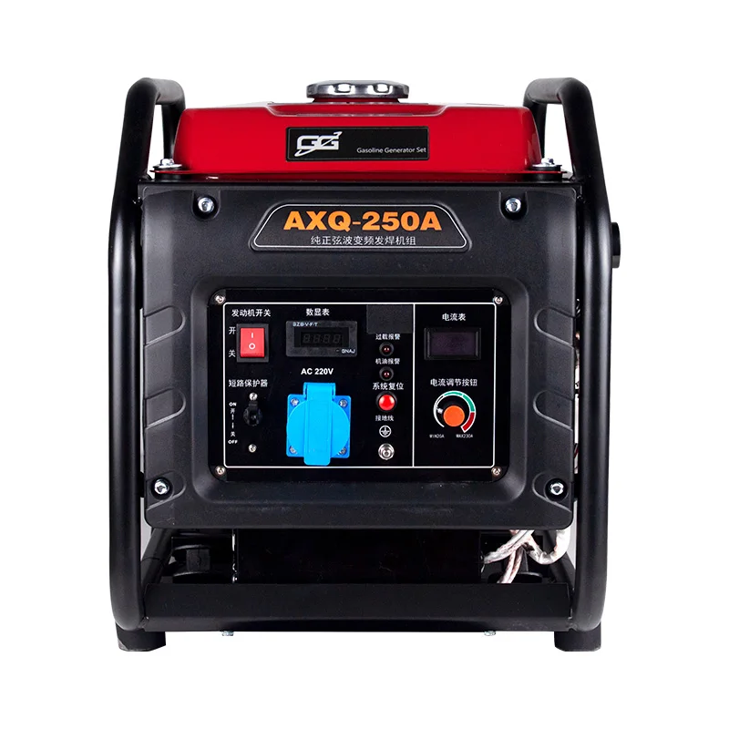 Welding Generator Diesel Electric Generator AXQ-250A AC Single Phase 4.3kw 220v
