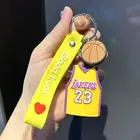 Basketball Jersey Keychain 24 Jersey 23 Jersey Keychain Backpack Pvc Doll Pendant Car Keychain