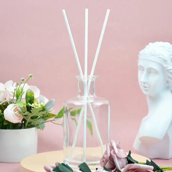 multi inventory China supplier essence Customized Luxury 200ml Aroma Reed Diffuser glass bottle With Rattan Sticks