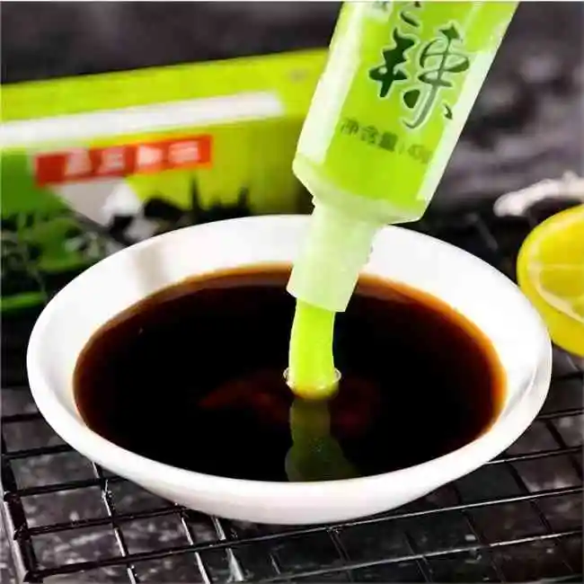 Hot Spicy Sushi Sauce Mustard Paste 43g Wasabi Paste for Sushi Restaurant