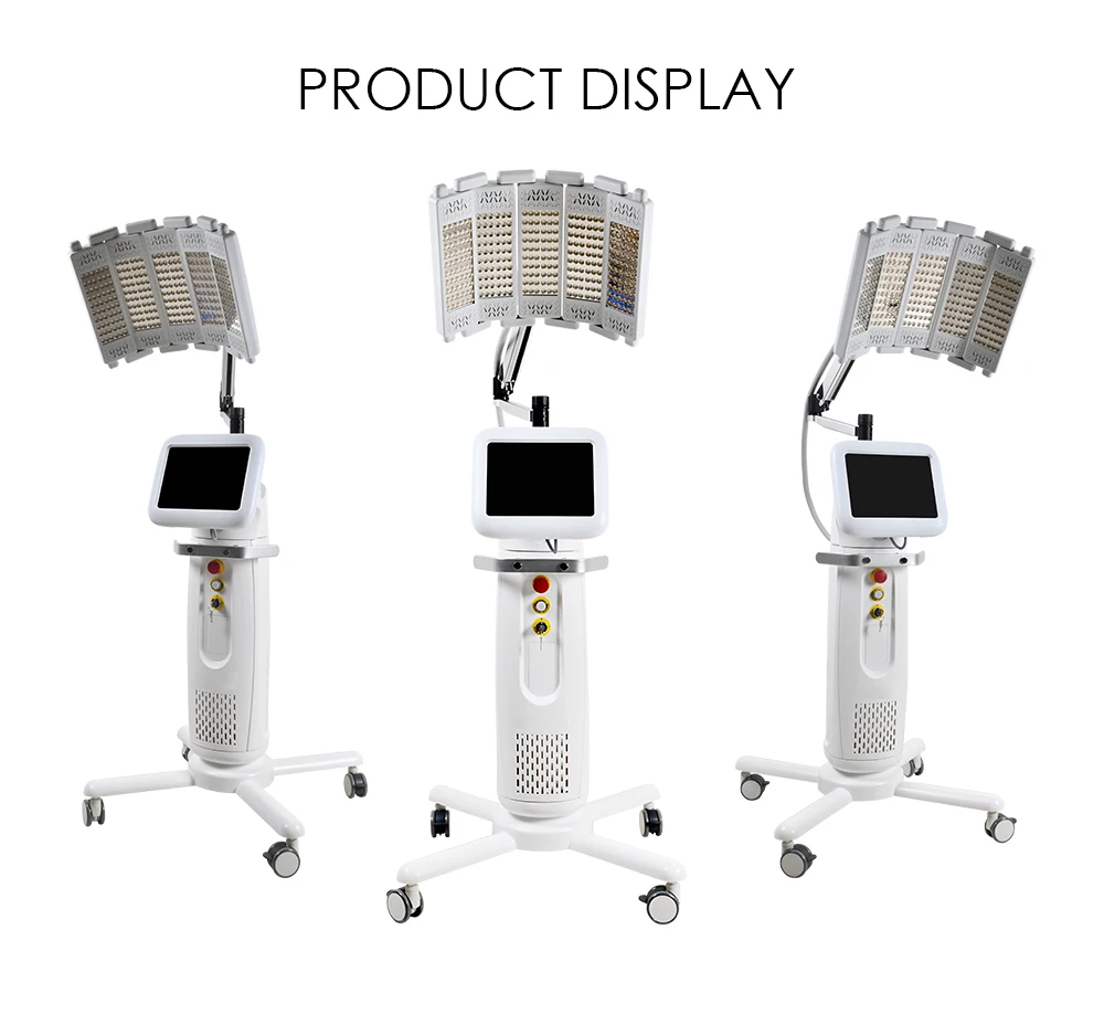 2024 hot product 7 colors mascara led light therapy  PDT therapy facial whitening LED pdt machine