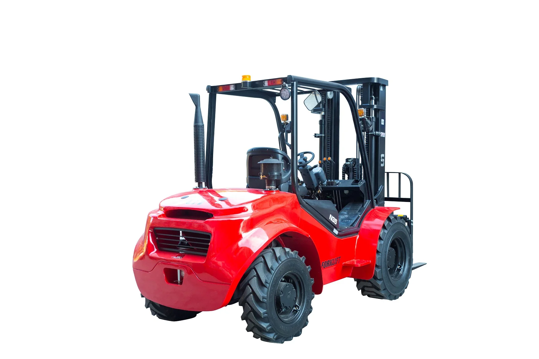 4x4 Forklift Rough Terrain Forklift 2.5 Ton Diesel Forklift Truck