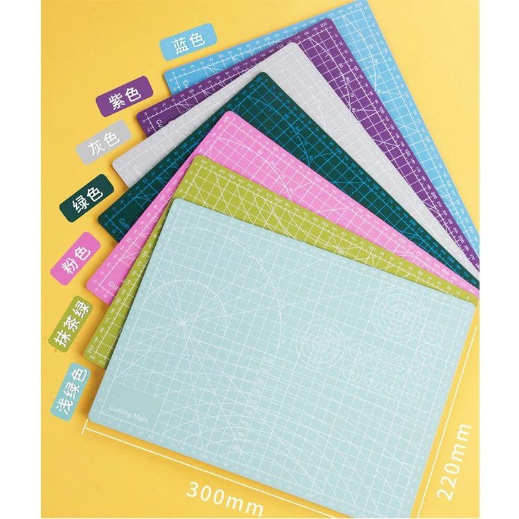 Manufacturer Price Food Grade pvc Plastic Craft A3 Size Mat For C10 Cutting Plotter