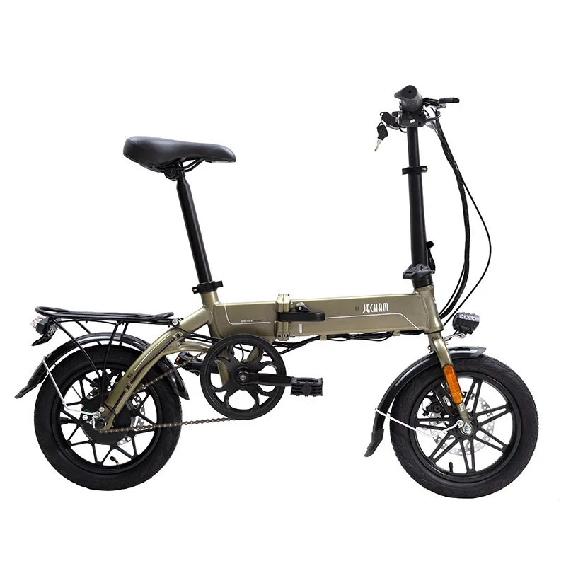 250W Motor Electric Scooter Bicycle High-Speed Pedal Vehicle Rear Hub Motor 48v Battery 3-Speed Gears Adults Disc Brake City Use