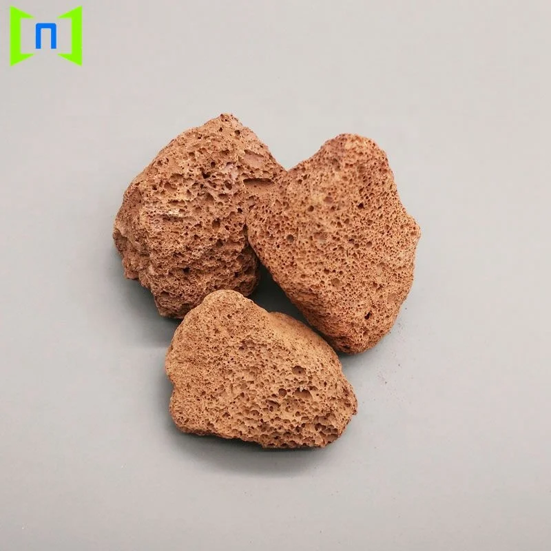 BBQ gas grill lava stone