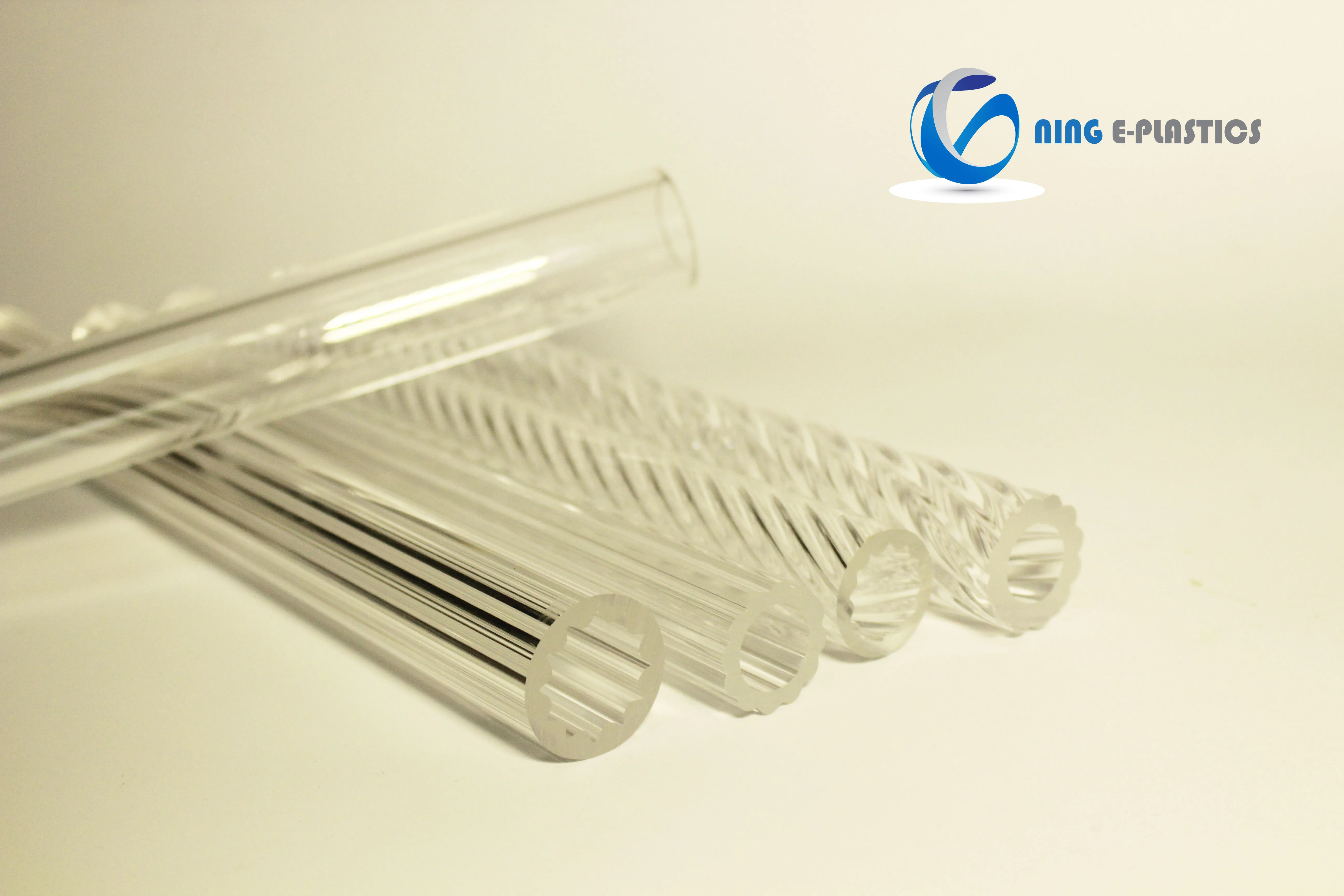 Ning E-Plastics Transparent Octagonal Acrylic Hollow Tube