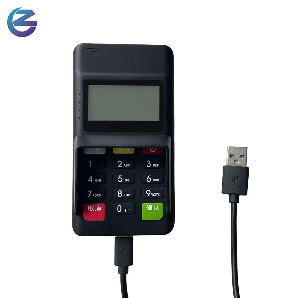Z71 compact pin pad with chip card reader mag-stripe card reader and contactless card reader