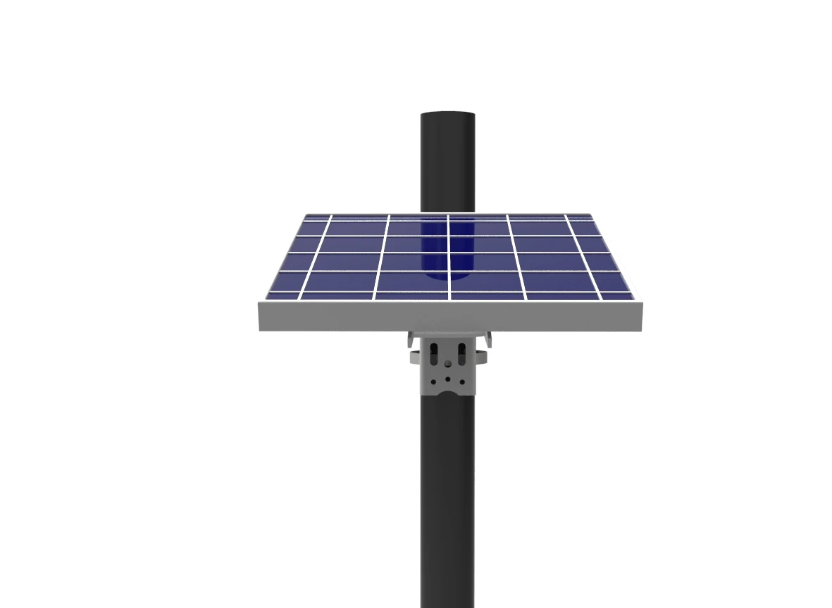 Adjustable Solar Pole Mount Side POLE MOUNT BRACKET FOR 1 SIDE MOUNT SOLAR PANEL