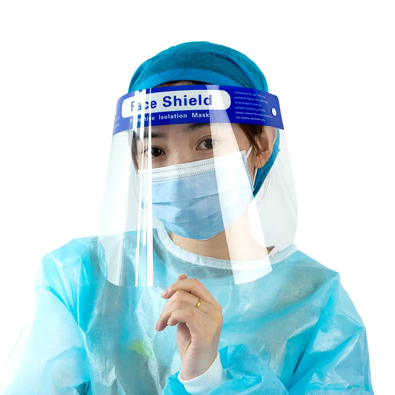 Support Customization Material Transparent Shield Anti Fog Disposable Full Face Covering Anti-Fog Shield safety