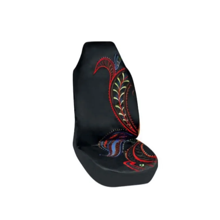 Принт по 4-м временам года переднее сиденье Защитная крышка чехлы для сидений автомобиля из ткани, универсальный для удобного управления