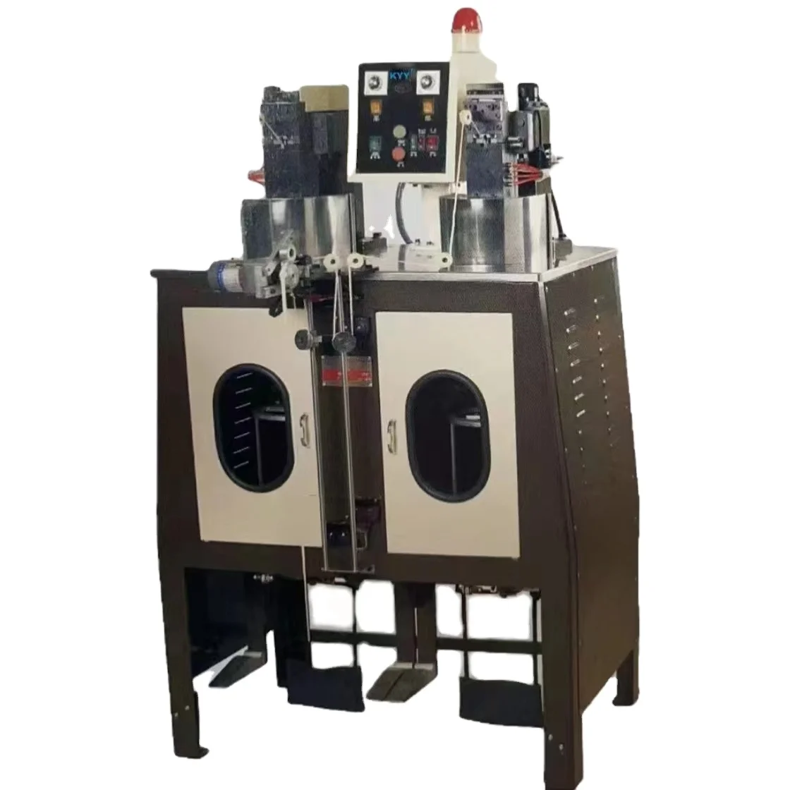 KYY Nylon Zipper Coil Forming Making Machine Zipper Rolls Machine Nylon Zipper Making Machine