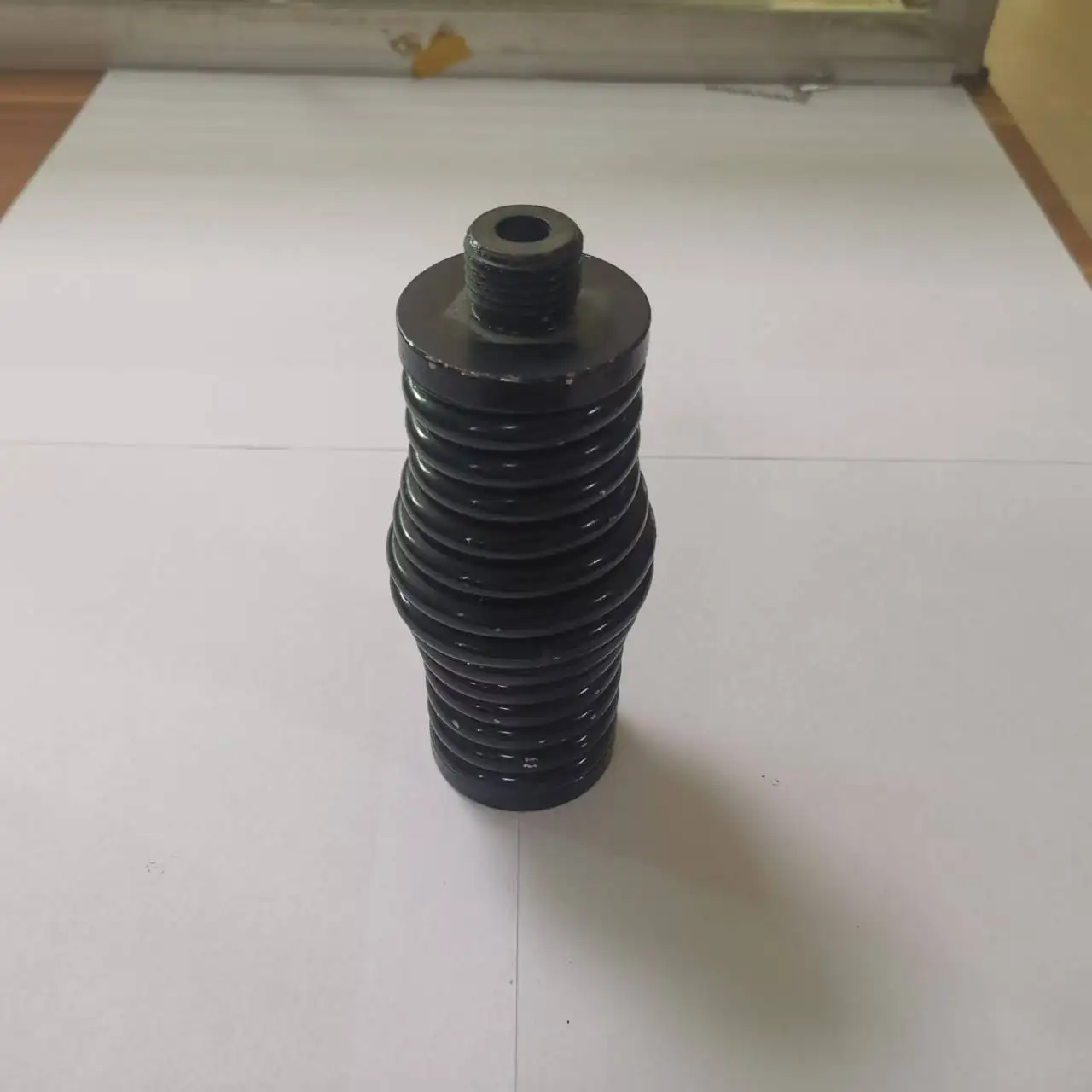 New High Quality Wholesale rugged Heavy-Duty Fat Wire Coils SUS 304 Black Zinc Barrel Spring for Antennas