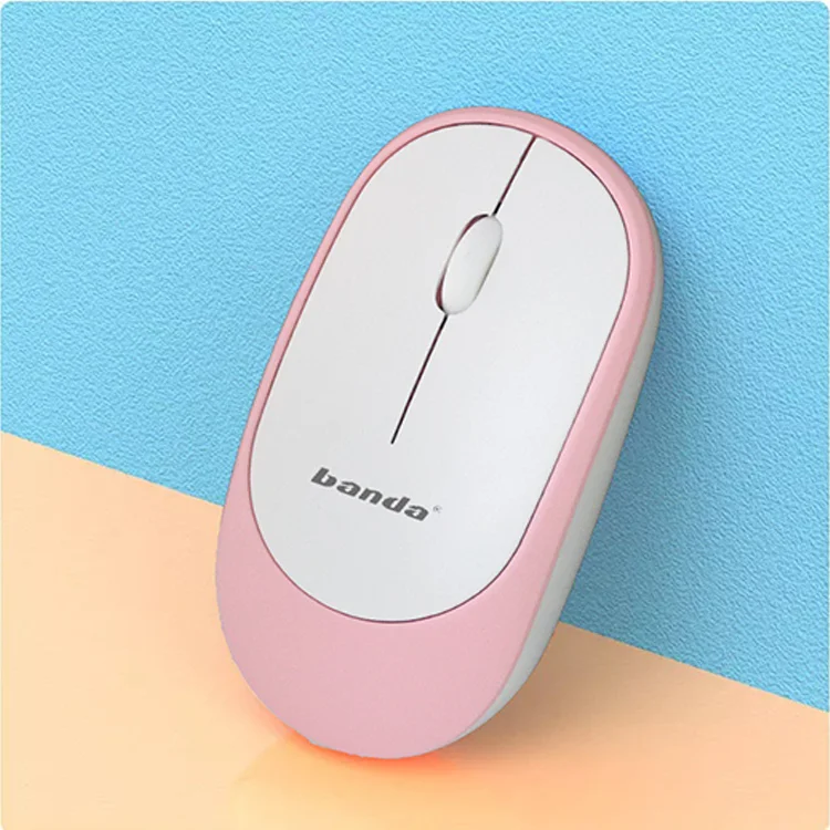 Wholesale Laptop Wireless Mouse Silent  Ergonomic Portable Mini Mouse 2.4g Notebook Desktop Office Business All-in-one Mouse