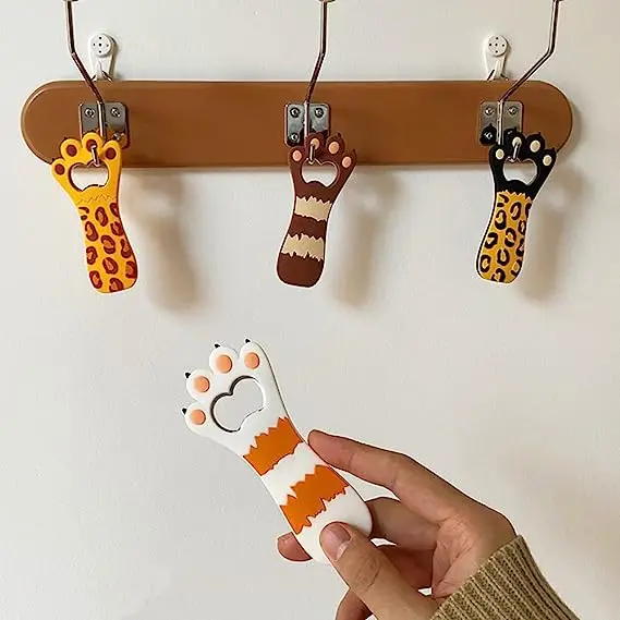 3D Cartoon Cute Custom Magnetic Soft PVC Rubber Bottle Opener Plastic Bottle Opener