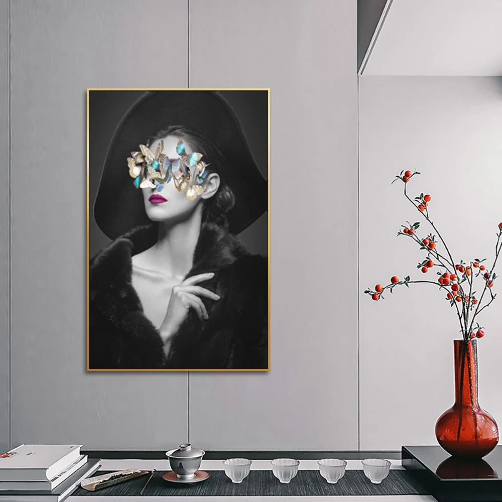 Guanjun Sexy Semi Nude Painting Woman Wall Picture Classic Beautiful Girl Wall Art Portrait Painting