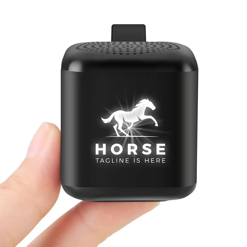 Лидер продаж портативный наружный беспроводной мини-динамик Bluetooth 5 0 с индивидуальным светодиодным