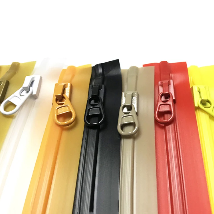 Excellent Quality Eco-friendly Nylon Zipper Watertight Toothless Track Nylon Zipper