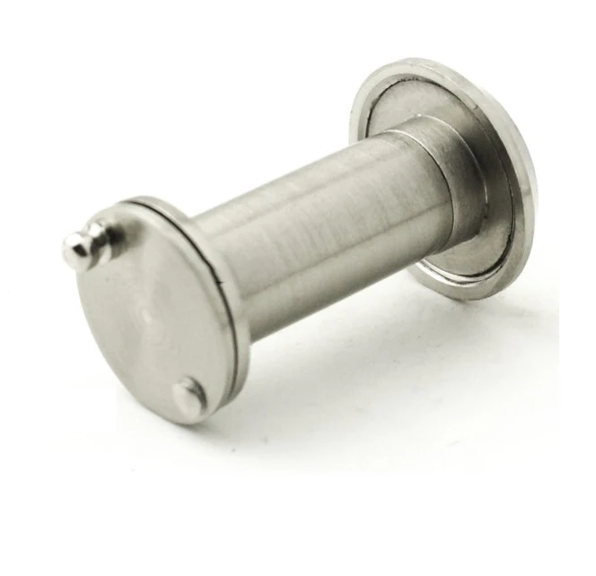 Visual Monitor Heavy Duty Pure Copper Peep Holes For Door With Privacy Cover