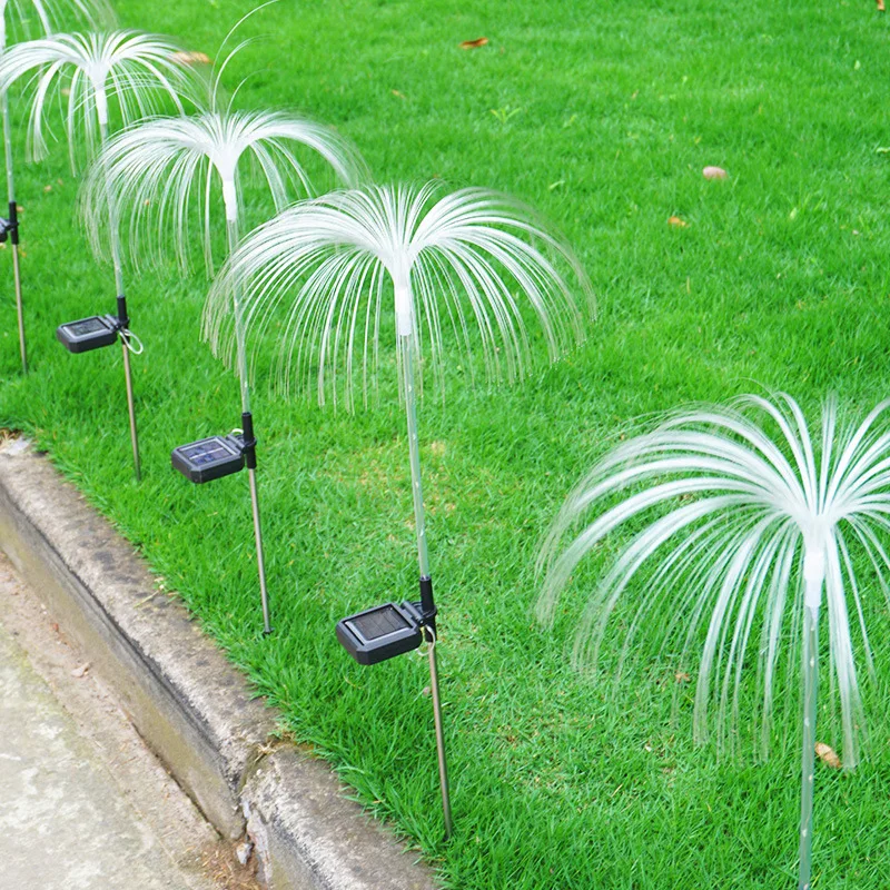 Solar Firework Light Garden Holiday Party Wedding Landscape Security Light Villa Park Decor Solar Light