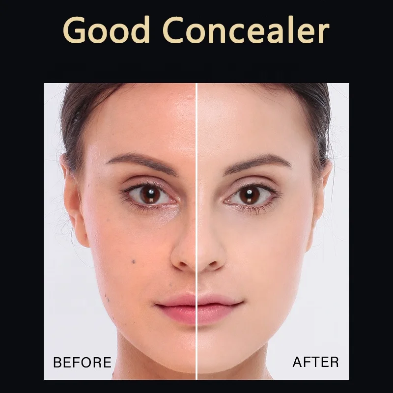 Private Label  Oil Control Concealer Natural Brightening Air Cushion BB & CC Cream Foundation Makeup