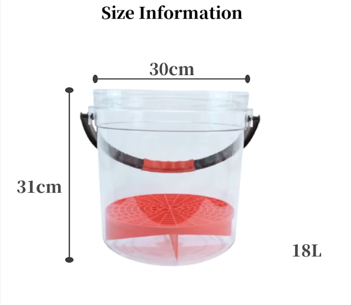 2022 New Car Wash Bucket Car Detailing Bucket