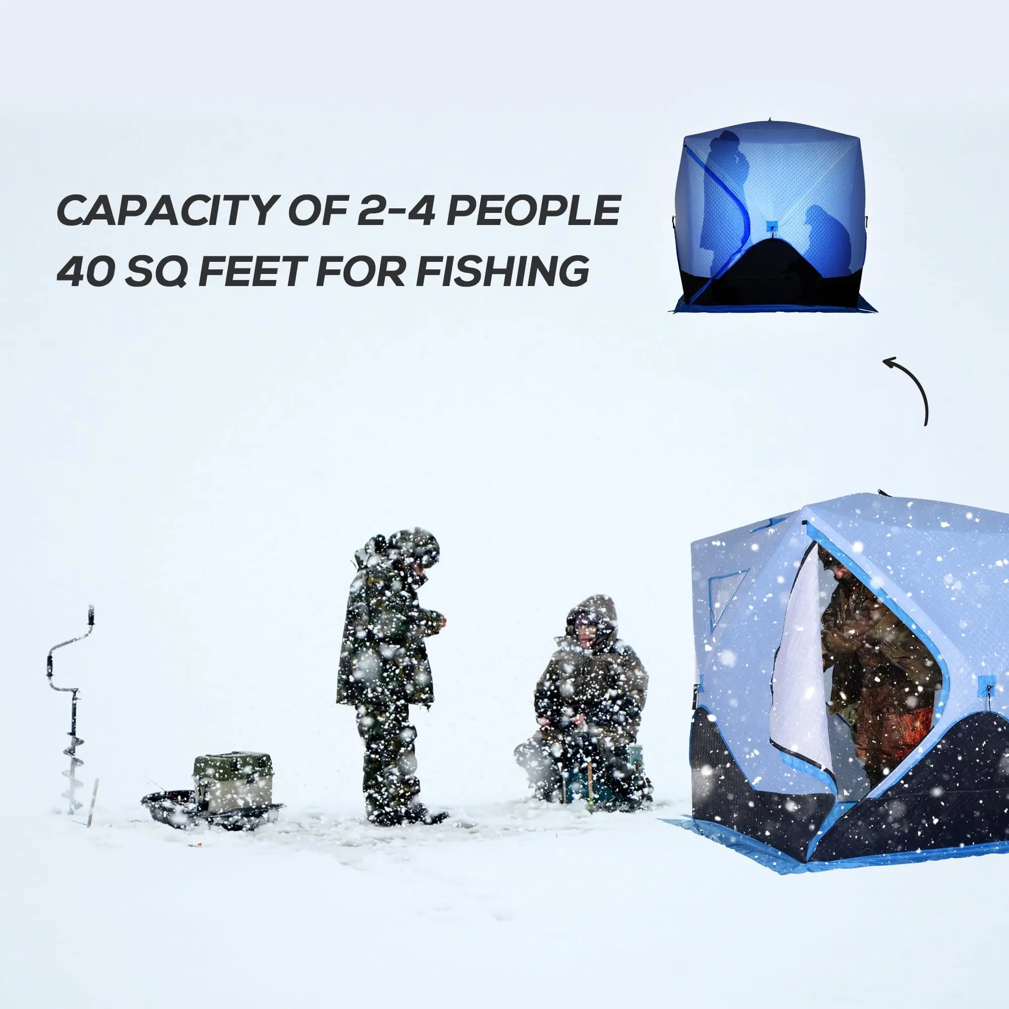 Wholesale Fishing Tent Carp Fishing Bivvy Waterproof, China Factory Insulated Ice Fishing Tent, Winter Tent For Fishing/