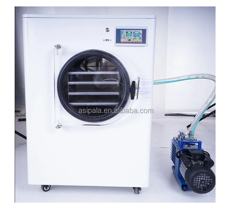 Fruit Lyophilizer for Peach Papaya Loquat Longan Lemon Lichee Kiwifruit Guava Durian Persimmon Pear Home Vacuum Freeze Dryer