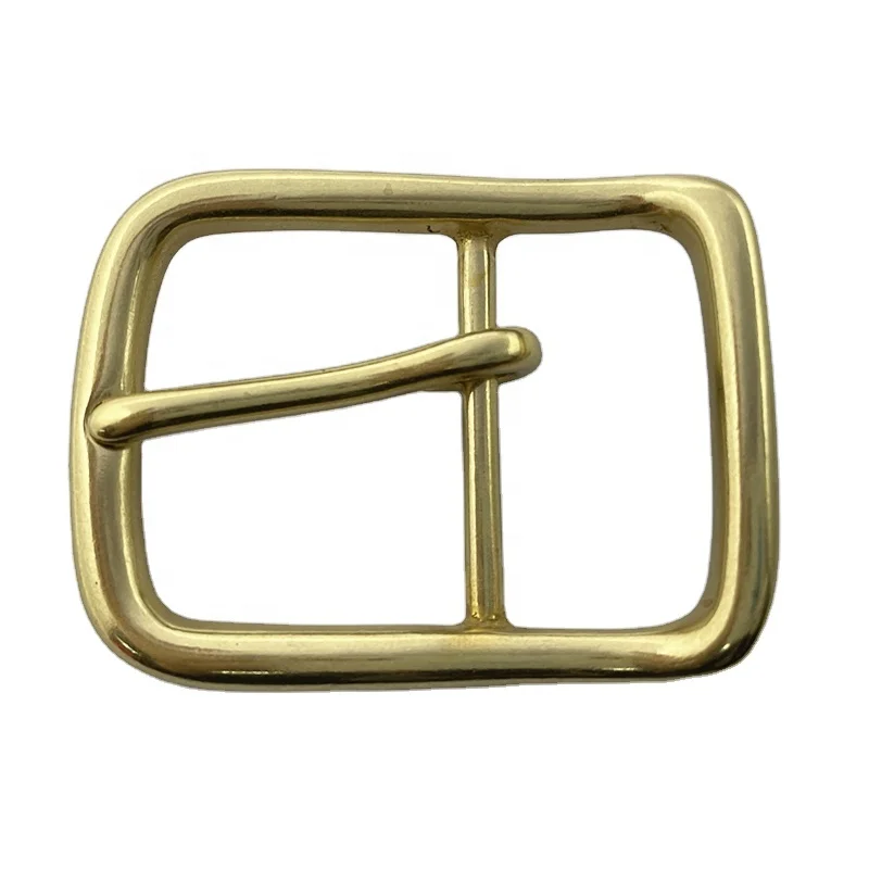 Manufacture 40mm Solid Brass Pin Buckle Western Cowboy For Belt