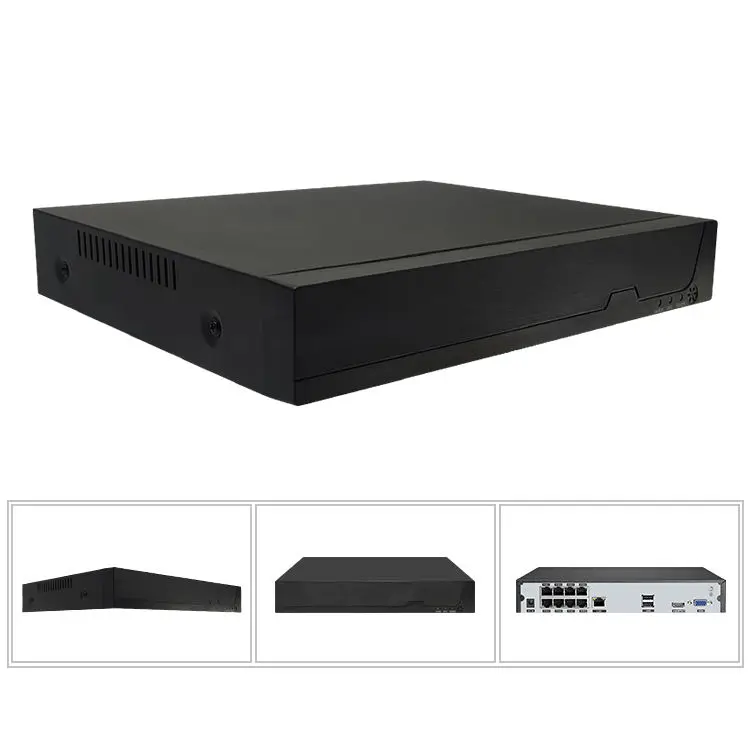 High Quantity 8 Channel 1080 P Bullet CCTV Camera IP POE Night Vision Home 8 CH 2 MP Security NVR Camera Kit System