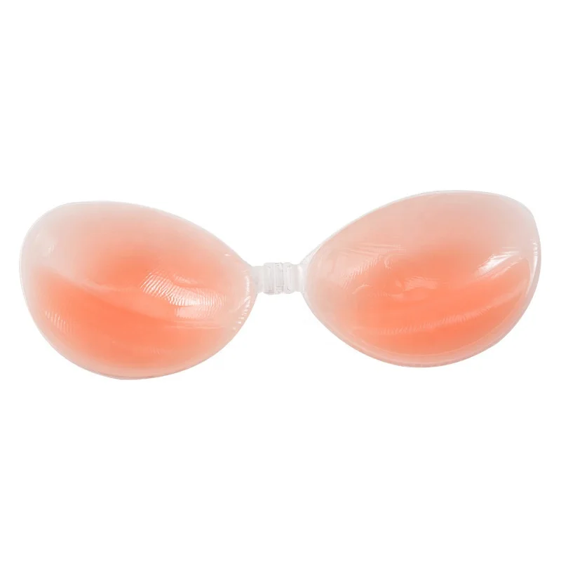Women Underwear Accessories Sexy Invisible Silicon Bra Breast pasties Nipple Cover With shoulder strap