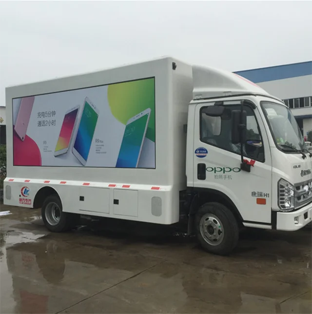 China Factory Outdoor Digital Billboard Truck Mobile Led Display Led Mobile Advertising Trucks for Sale  Mobile Led Screen