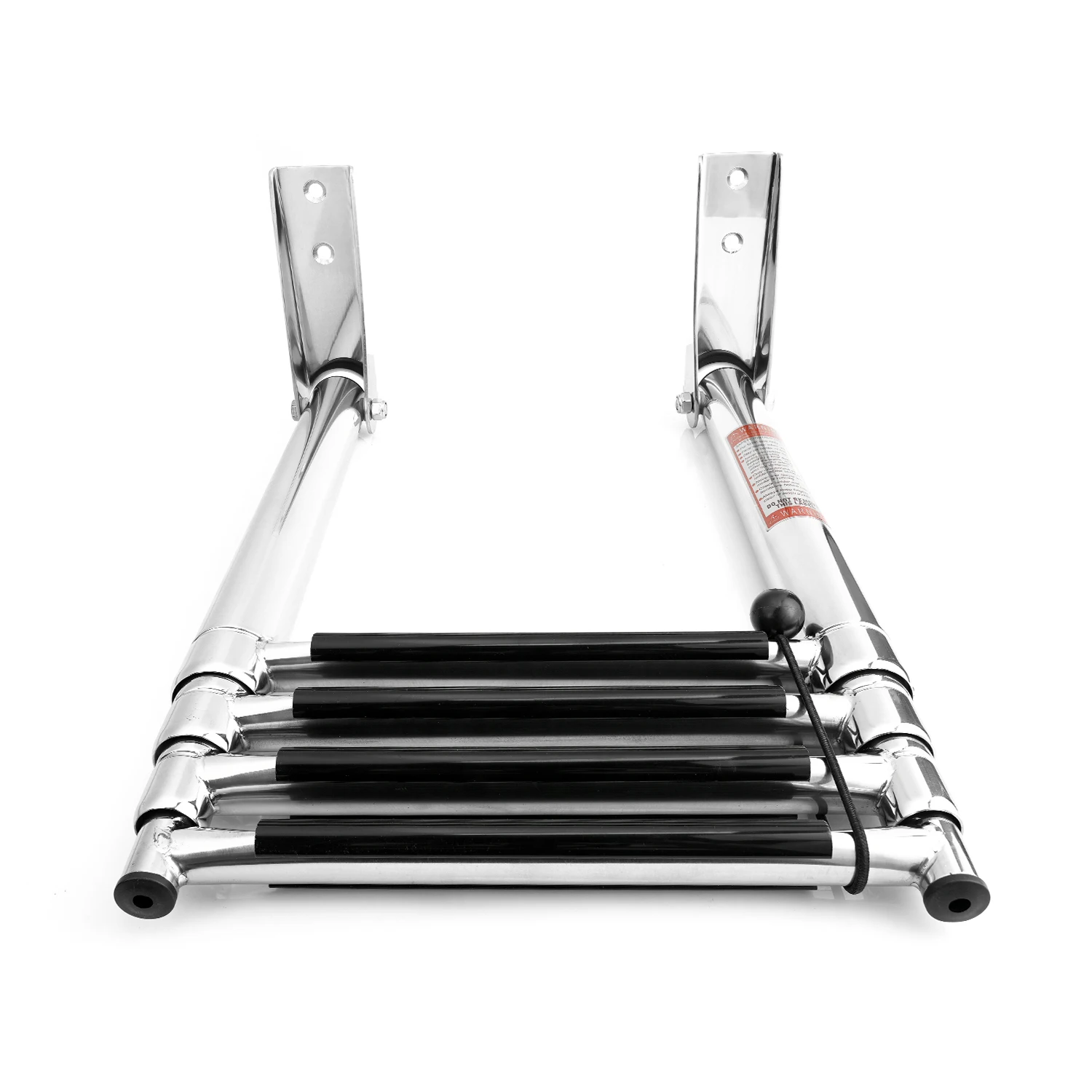 HANSE MARINE Stainless Steel Classic Telescopic Drop Ladder Boat Ladder with Plastic Steps Accessories for Boat Yacht