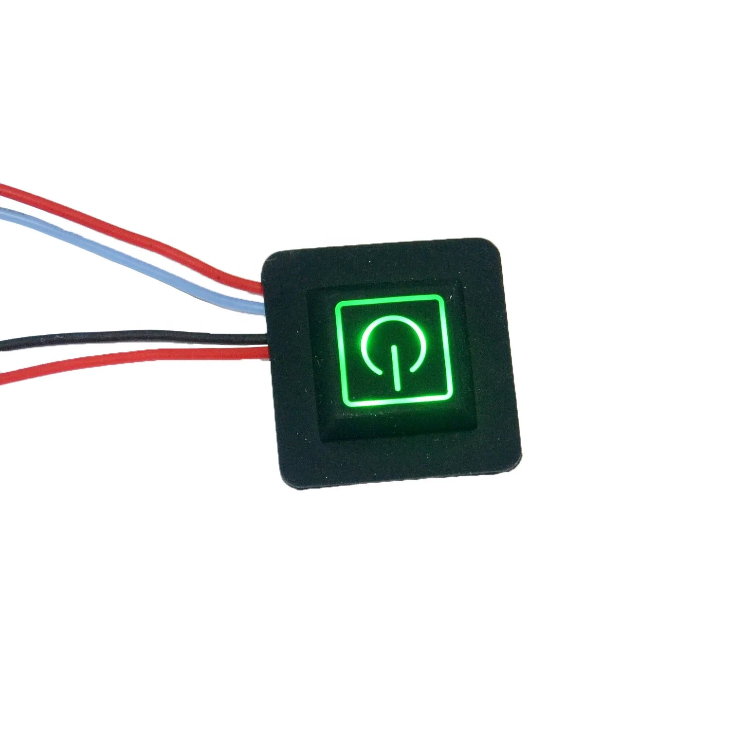 3.3v~16.8v LED Silicone Heated Vest Switch Button for Heated Clothes