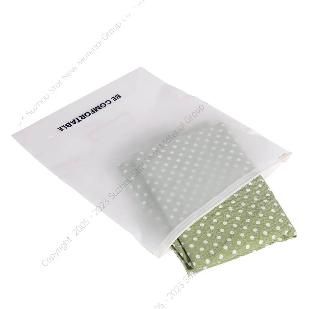 XCGS Factory PBAT PLA Custom Logo 100% Biodegradable Zipper Bags For Clothing Shipping Packaging Bag