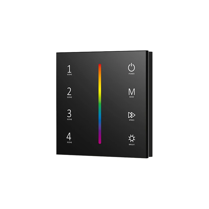 T3-1 Touch Glass Panel LED RGB Controller
