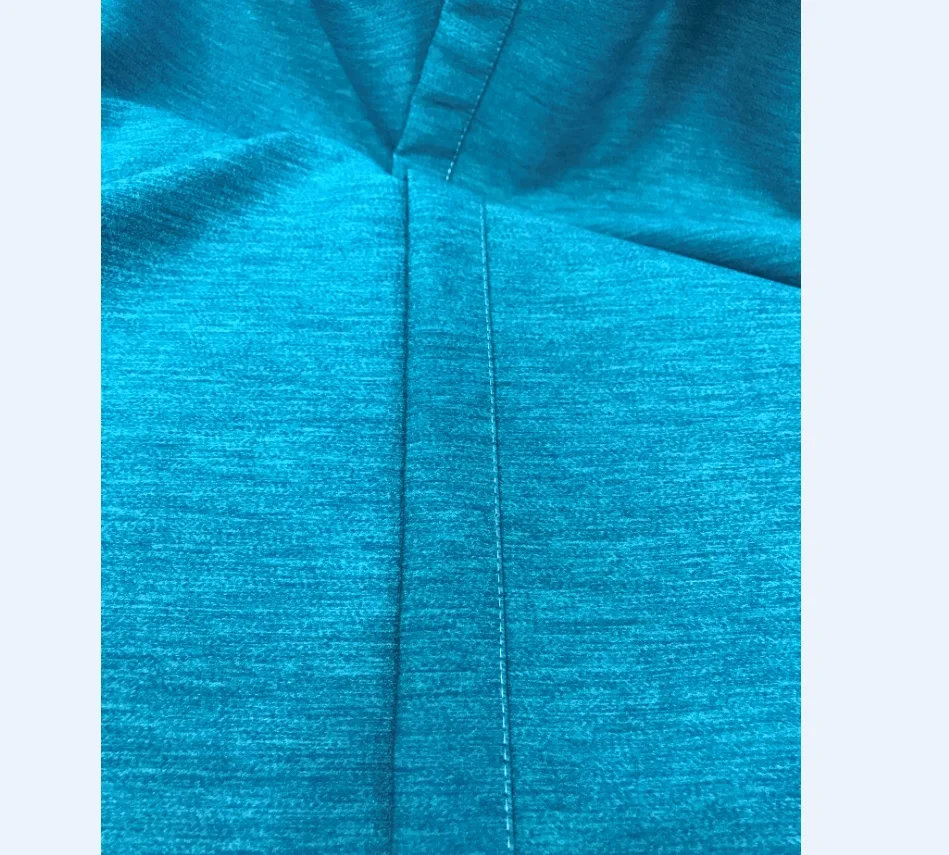 Two Side Same Looking Excellent Blackout 99% Triple Weaving Artwork Black Yarn Curtain Fabric