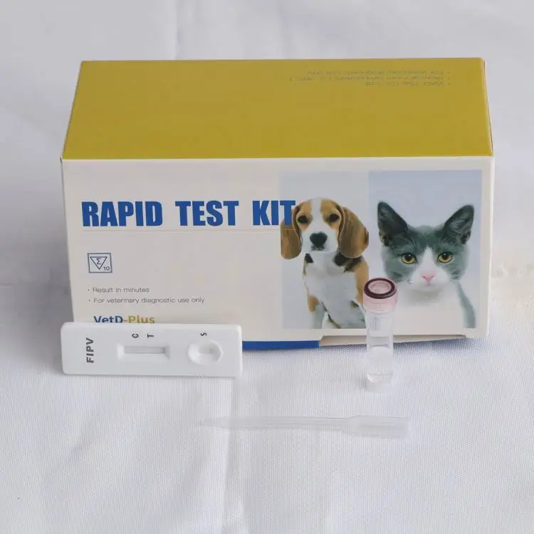 Veterinary Testing Kits Feline Infectious Peritonitis Feline Rapid Test Fipv Test Kit Cat