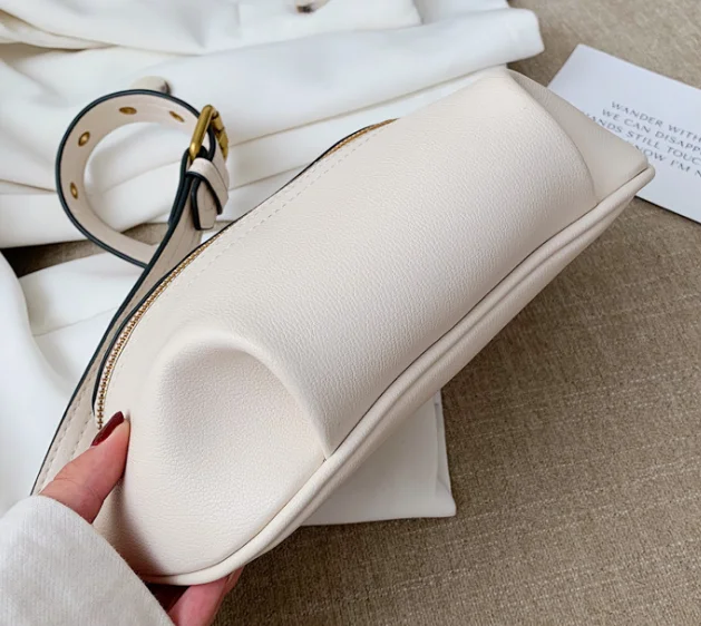 
Fashion Hot Selling Women PU Leather Belt Bag Fanny Pack Crossbody Waist Bag 