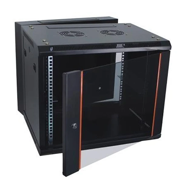 
Double section swing out wall mount cabinet 