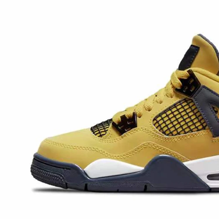 New High Aj 4 Basketball Shoes 4 Union University Blue What The Black Cement Men Women Sneakers Bred Sports Trainer