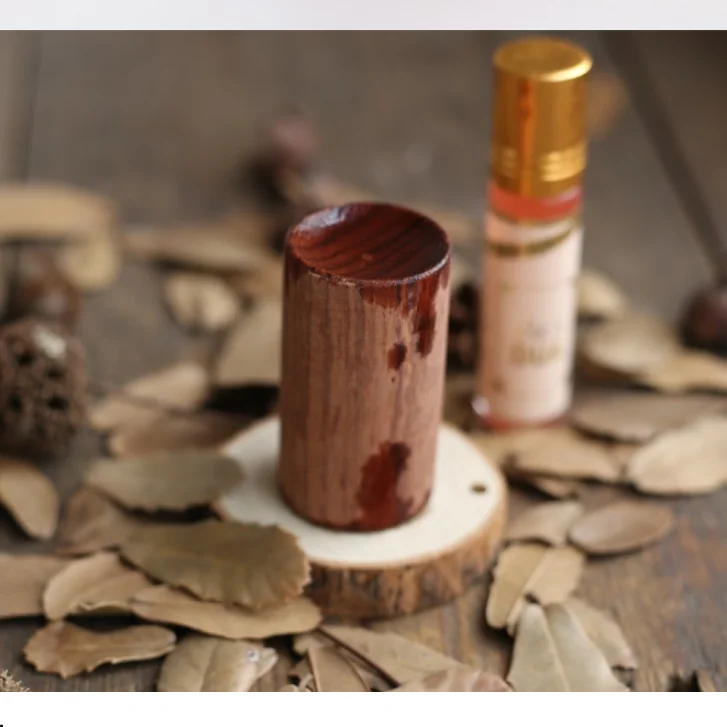 Walnut Wood Pillar Shape Aroma Wood Diffuser for Essential Oil