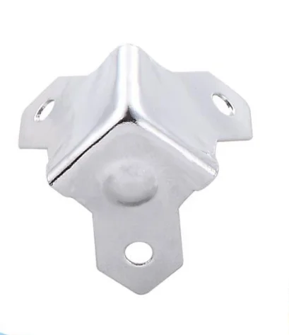 Antique metal plum shaped corner for case parts