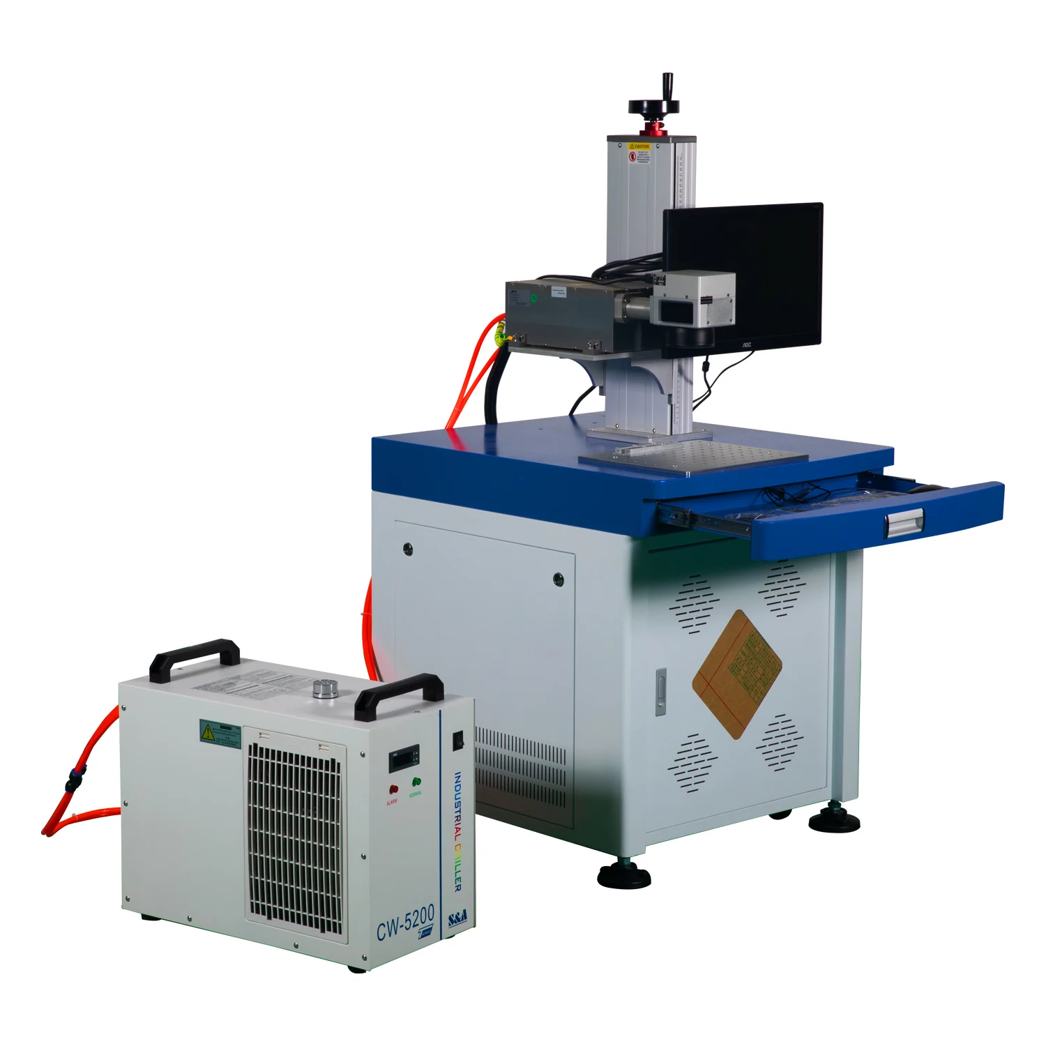 Hot Sale Mini Desktop Laser Marker 20w 30w 50w Raycus Portable Laser Engraver Co2 Laser Marking Machine For Sale