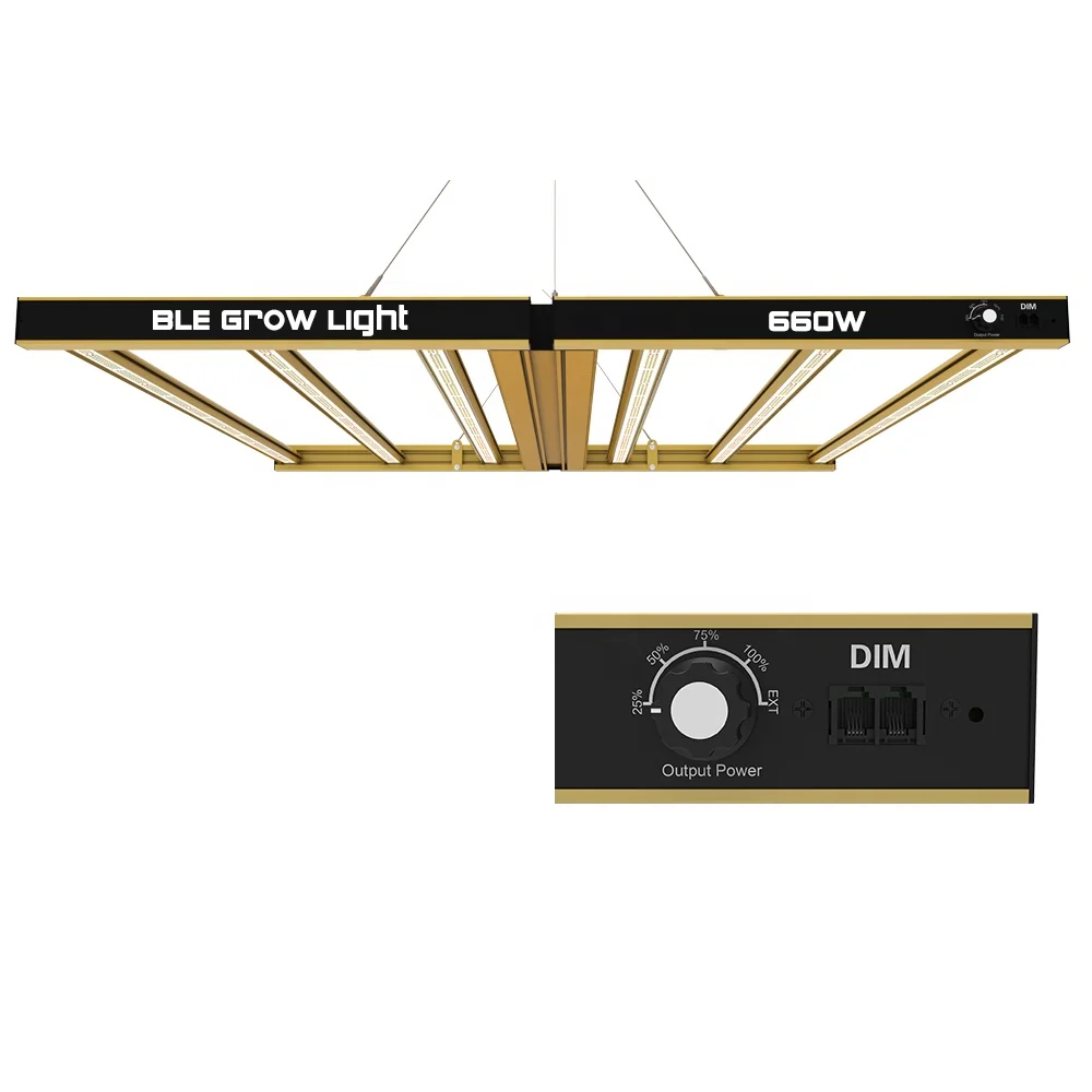 Samsung pro 1700e led grow light factory spider grow light 1000W 800W 720W 645W 430W Foldable 0-10V Dimmable LED Grow Light