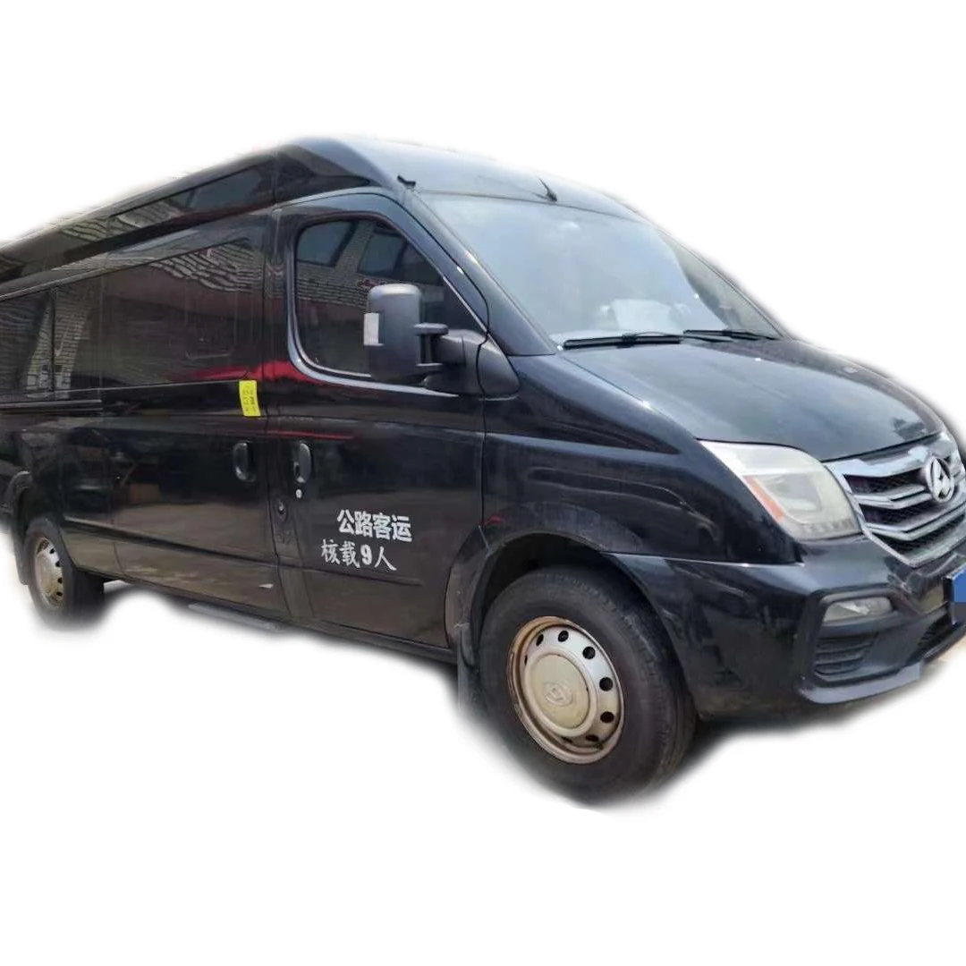 Saicmaxus SH6571A2D5 Four wheel disc brake 9 seats used mini bus passenger van luxury travel 60 seater bus for africa