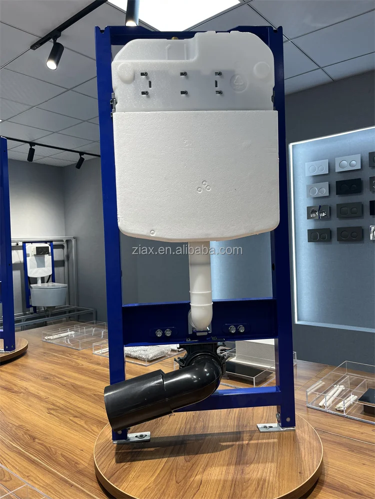 factory price  duouble push-button cistern flush mechanism  with good quality panel  concealed cistern for wall hung toilet