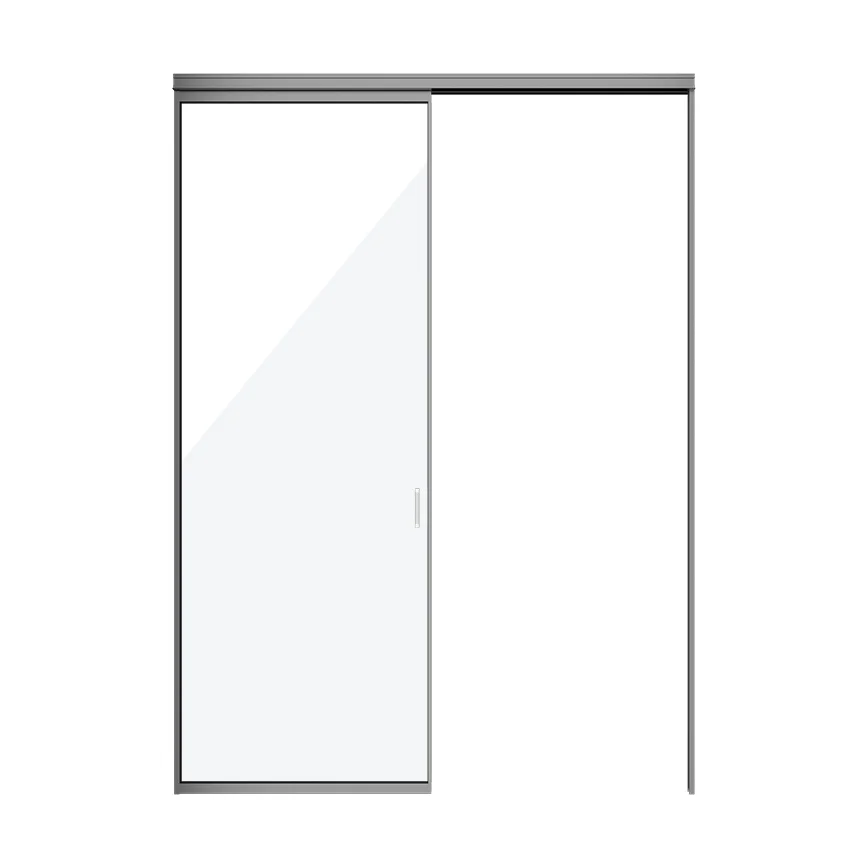 Balcony Aluminum Sliding Doors Glass Aluminum Door Entrance Folding Door Aluminium Bifold Patio With Mosquito Net For Homes