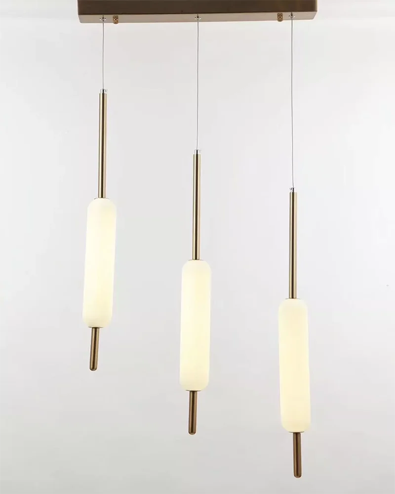 Modern Floor lamp Luxe Gold Metal Glass shade Floor Lamp decor mall living room