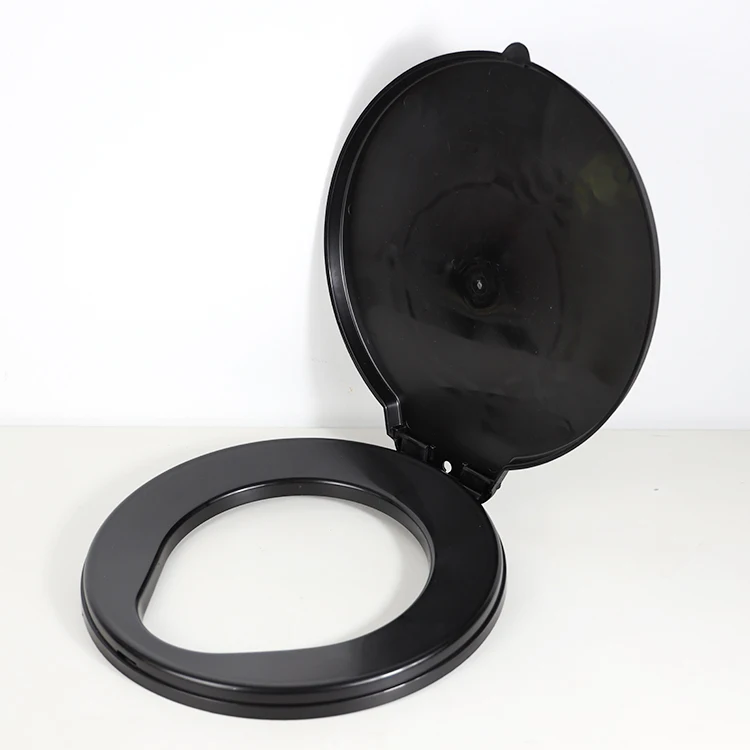 Height 35cm portable bucket lid car toilet for outdoor camping